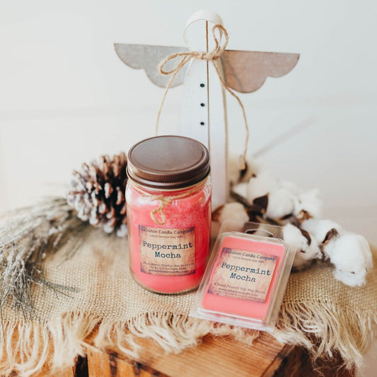 Peppermint Mocha Candle - - Candles & Melts