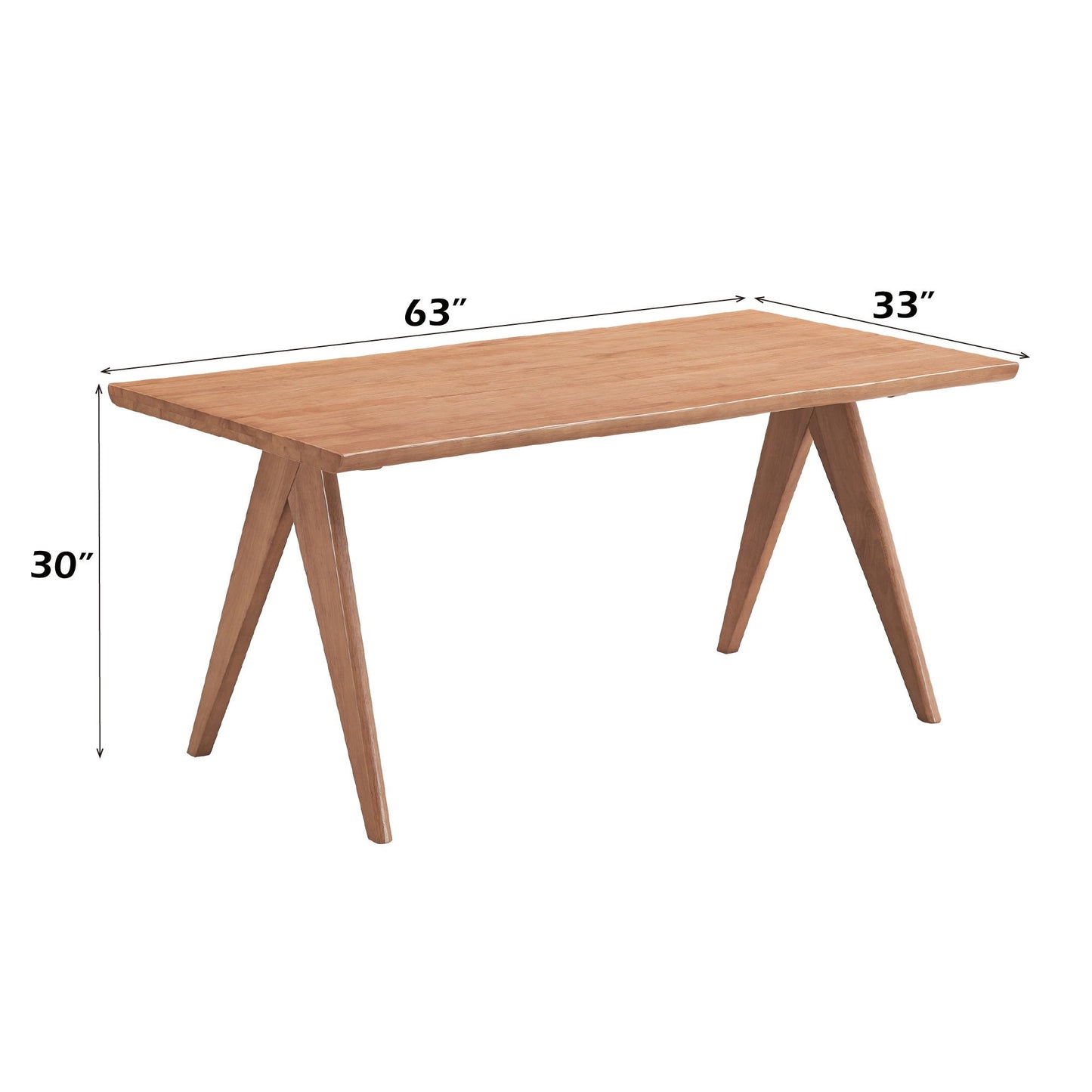 Valentina - 6 Piece Patio Furniture Set - Rattan / Natural- Unique Piece Furniture- {{Product type}}