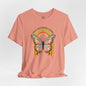 Butterfly Rainbow Women's T-Shirt - Vintage Graphic Tee for Nature Lovers- Cloud 16 Clothing Co.- {{Product type}}