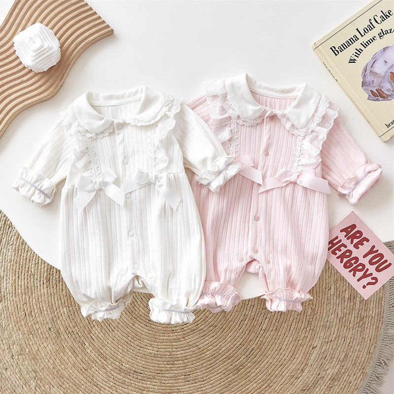 Autumn Princess Cotton Romper - - romper