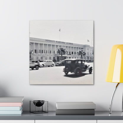 Sunset Bowling Center Largest in U.S 1939 Canvas Gallery Wraps 20″ x 20″ 1.25"