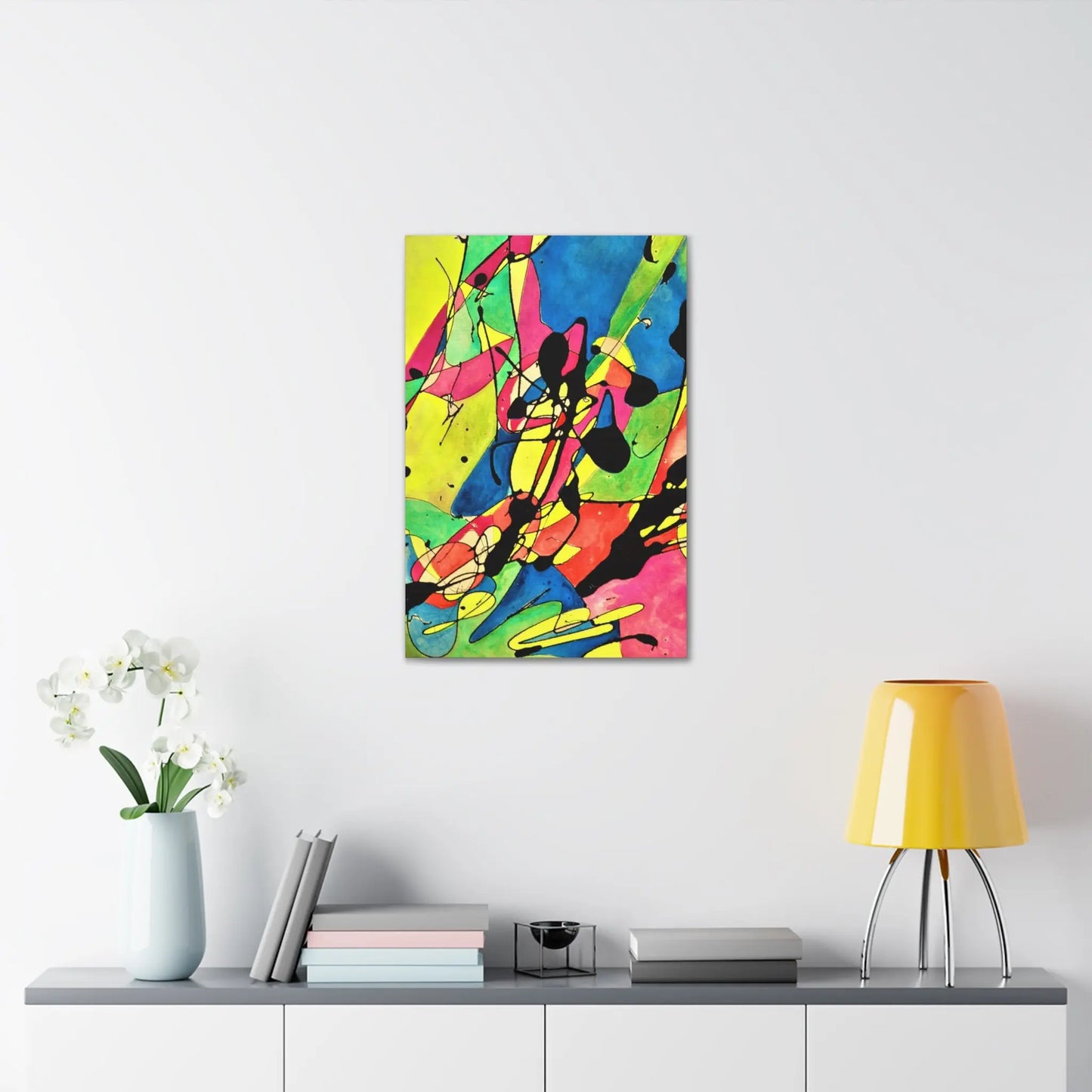 Exploding Earth Canvas Gallery Wraps 20″ x 30″ 1.25"