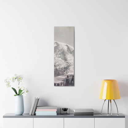 Mount Rainier Canvas Gallery Wraps 12″ x 36″ 1.25"