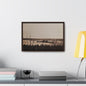 Navy Day New York October 27th 1945 Gallery Canvas Wraps Horizontal Frame 18″ x 12″ Walnut 1.25"