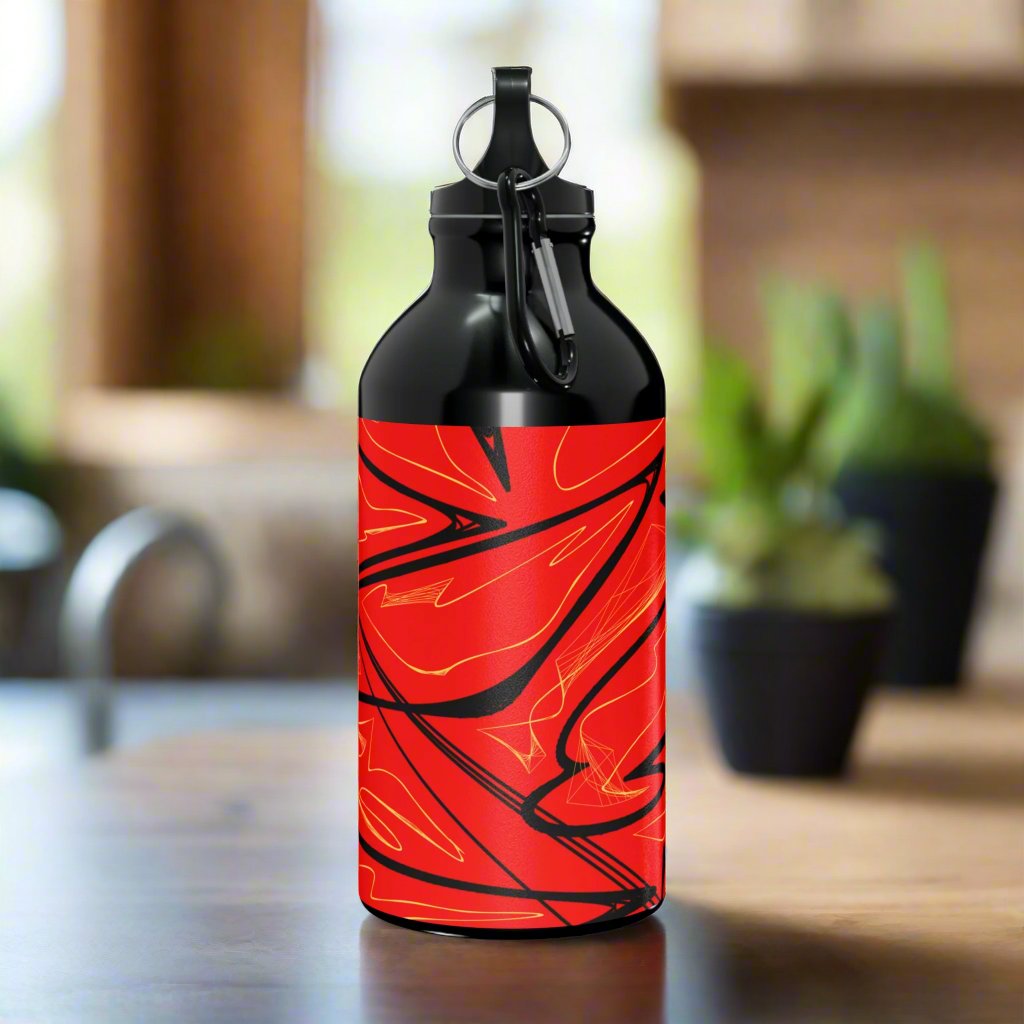 Distorted Musical Lines Oregon Sport Bottle