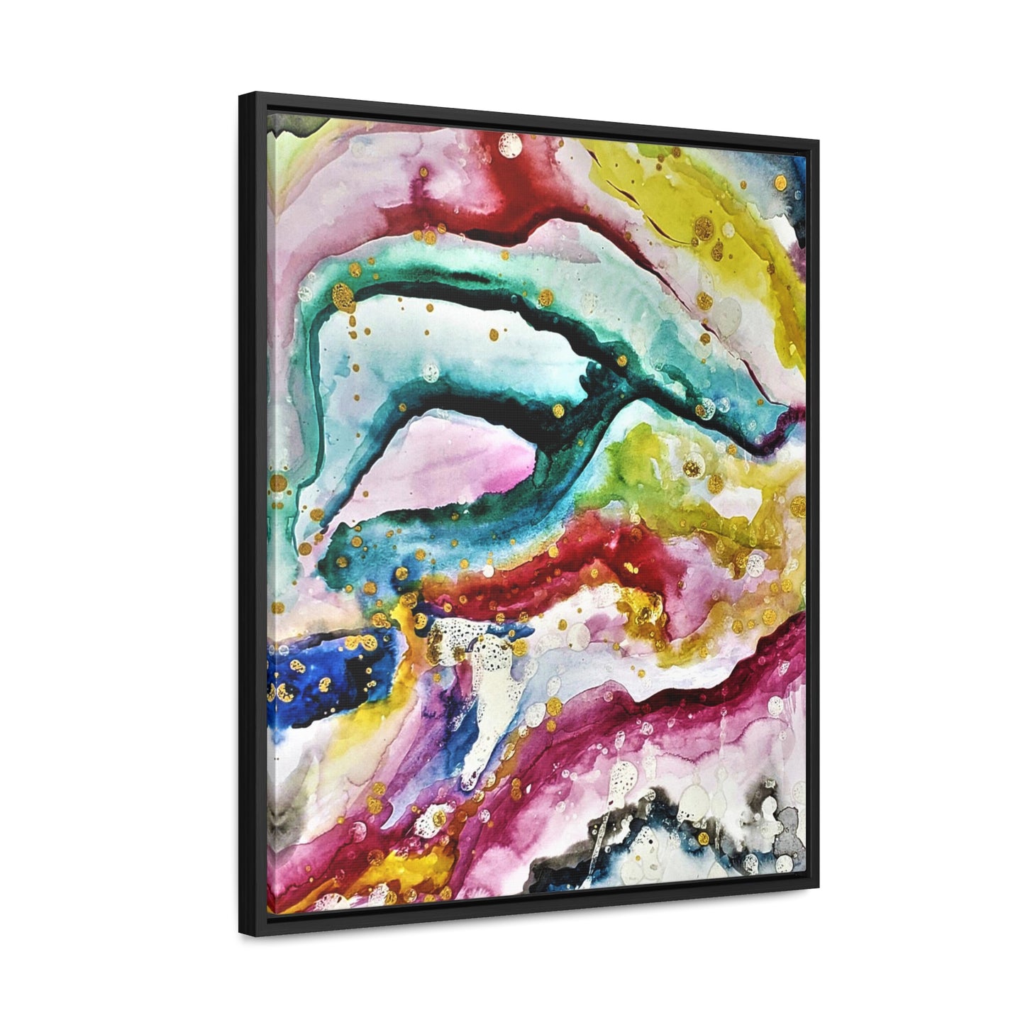 Cosmic Face Gallery Canvas Wraps, Vertical Frame