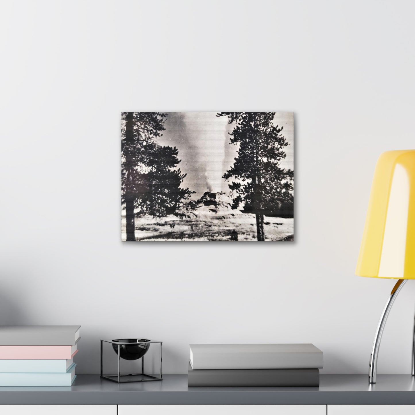 Castle Geyser Yellowstone Canvas Gallery Wraps