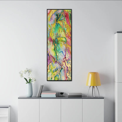 Acid Face Gallery Canvas Wraps, Vertical Frame