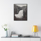 Upper Falls Yellowstone Gallery Canvas Wraps Vertical Frame 24″ x 30″ Premium Gallery Wraps (1.25″) Black