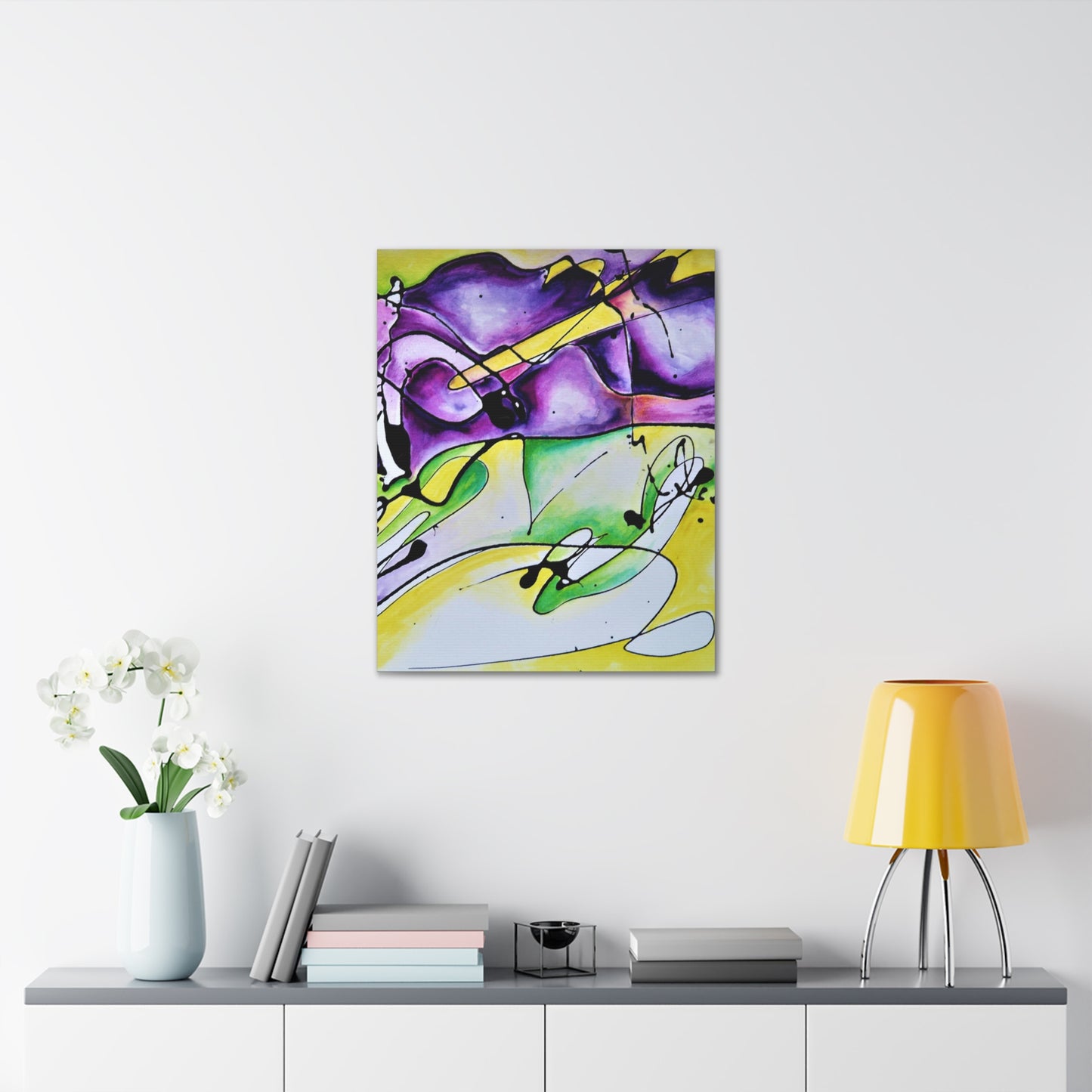 Purple Mountains Canvas Gallery Wraps