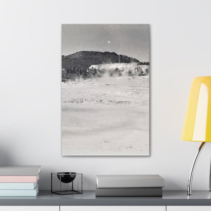 Mammoth Hot Springs Yellowstone Canvas Gallery Wraps 16″ x 24″ 1.25"