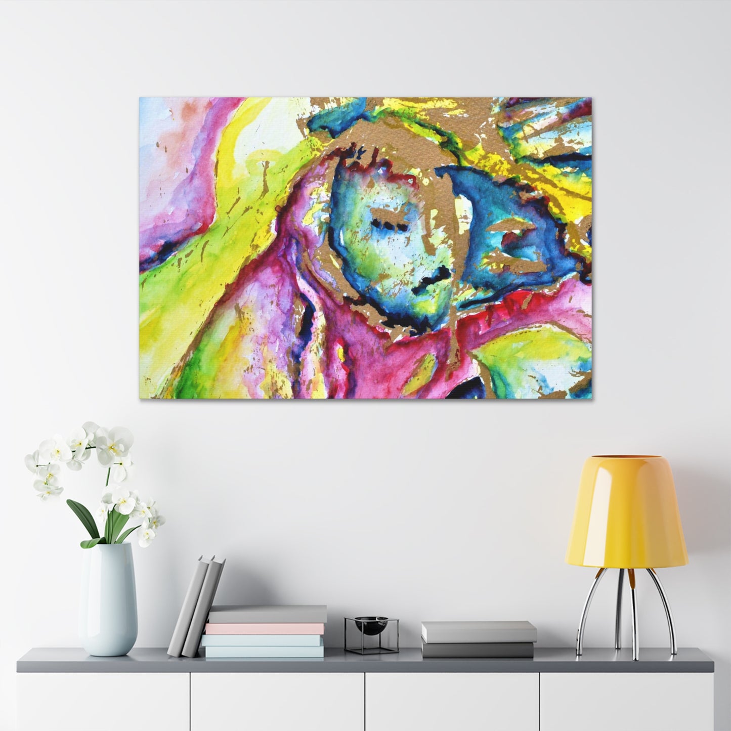 Mother's Face Canvas Gallery Wraps