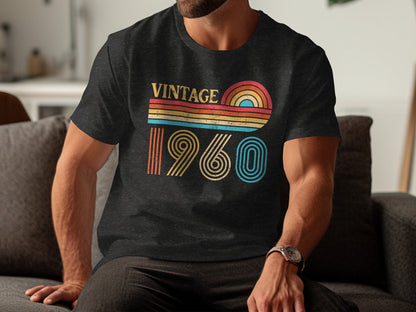 Retro Vintage 1960 Graphic Design Cool Style T-Shirt- Cloud 16 Clothing Co.- {{Product type}}