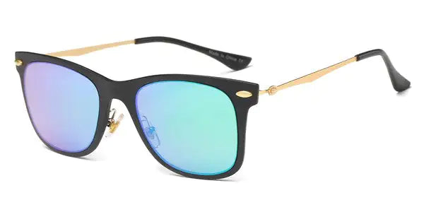 Classic Horn Rimmed Square Fashion Sunglasses