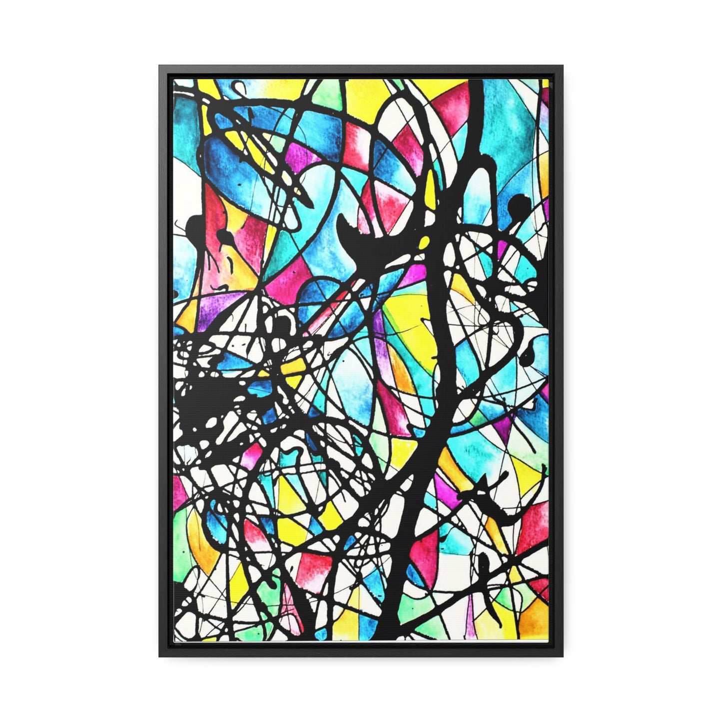 Kaleidoscope Gallery Canvas Wraps, Vertical Frame