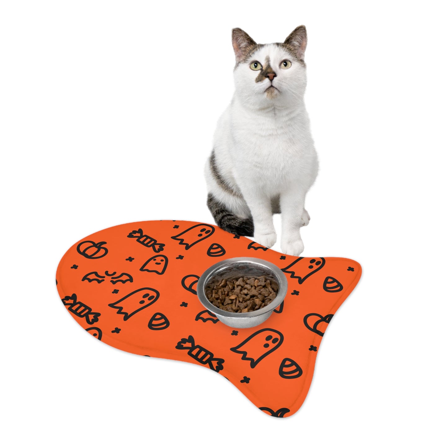 Halloween Fun Pet Feeding Mats