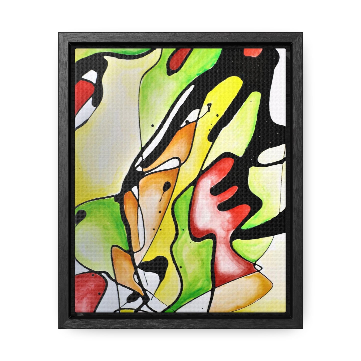 Red Mushroom Gallery Canvas Wraps, Vertical Frame