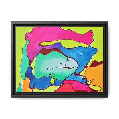 Kool Kid Matte Canvas Framed - Kia Day Design