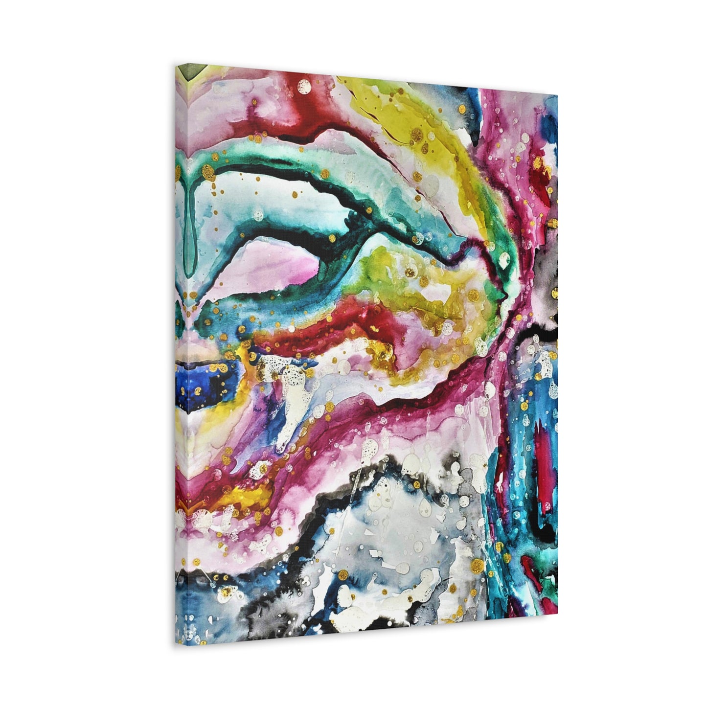 Cosmic Face Stretched Canvas