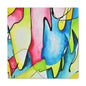 Blue Flame Canvas Gallery Wraps 12″ x 12″ 1.25"