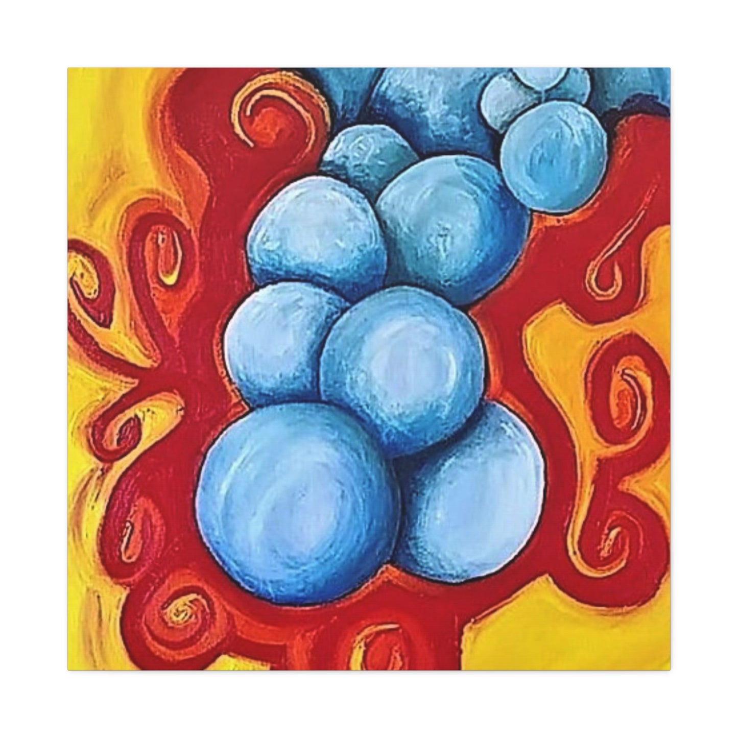 Blue Balls Canvas Gallery Wraps