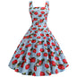 1950s Sleeveless Vintage Swing Dresses for Women