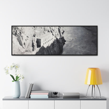 Boulder Dam Gallery Canvas Wraps Horizontal Frame 60″ x 20″ Black 1.25"