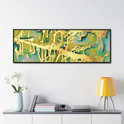 Acid Rain Gallery Canvas Wraps, Horizontal Frame