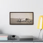 Army Pursuit Plane Ames Airport 1939 Gallery Canvas Wraps, Horizontal Frame 20″ x 10″ Walnut 1.25"