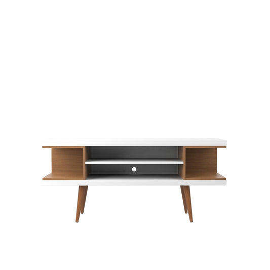 Utopia - Mid-Century Modern TV Stand - White - TV Stands