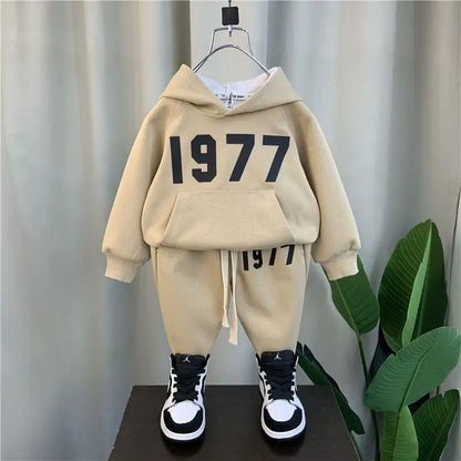 Cotton Kids Hooded Sweatshirt and Pants