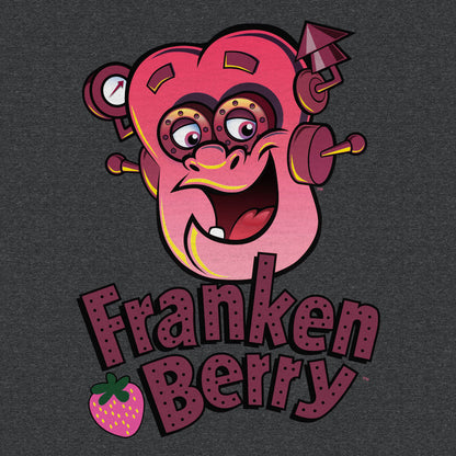 Franken Berry T-Shirt - Charcoal Gray- Tee Luv- {{Product type}}