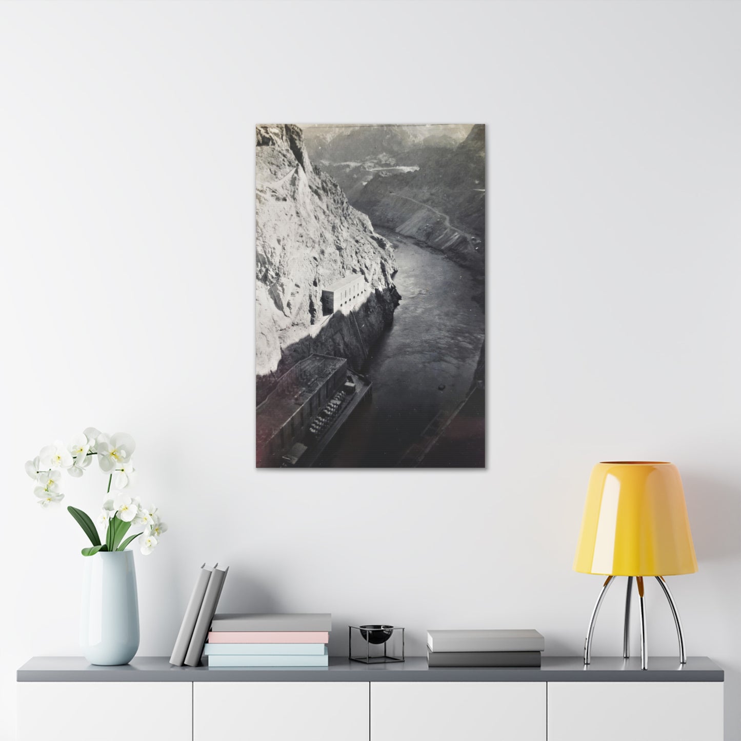 Boulder Dam Canvas Gallery Wraps