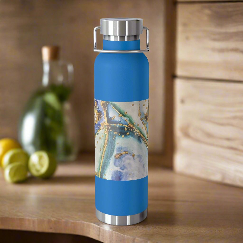 Blue Willow 22oz Vacuum Insulated Bottle