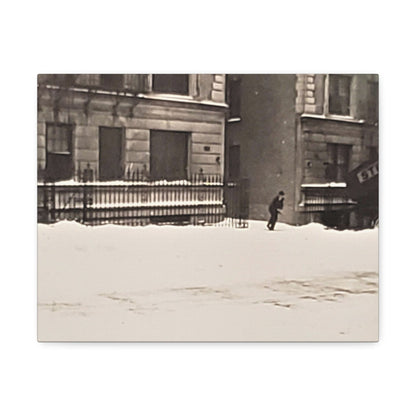 430 W 119th St New York Stretched Canvas