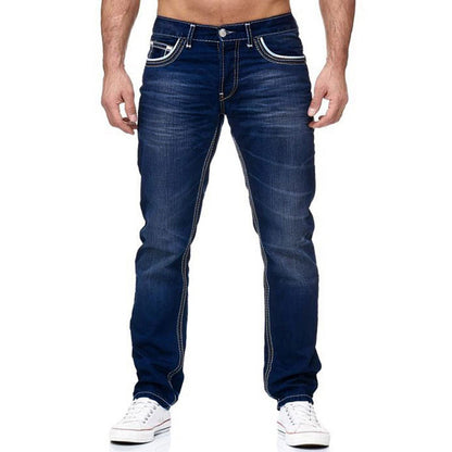 Straight Leg Loose Denim Jeans Streetwear