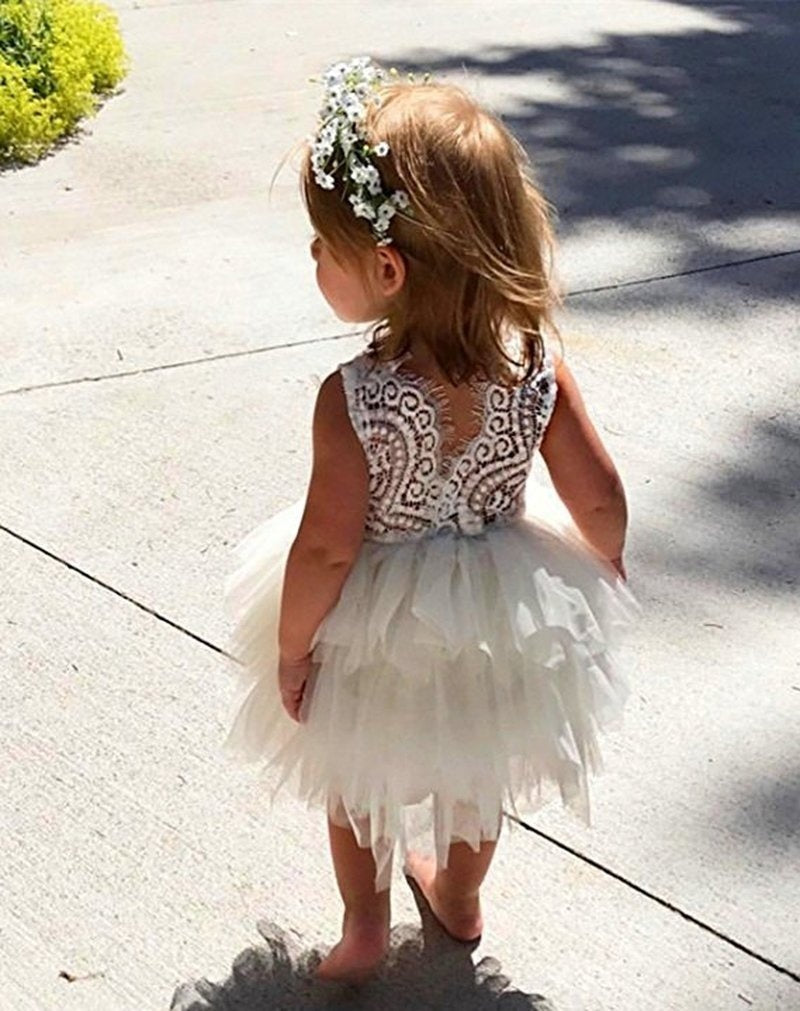 Summer Patchwork Halter Dress for Girls - - dress