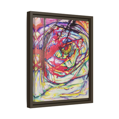 The Eye Framed Art Print - Kia Day Design