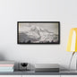Mount Rainier Gallery Canvas Wraps Horizontal Frame 20″ x 10″ Black Premium Gallery Wraps (1.25″)