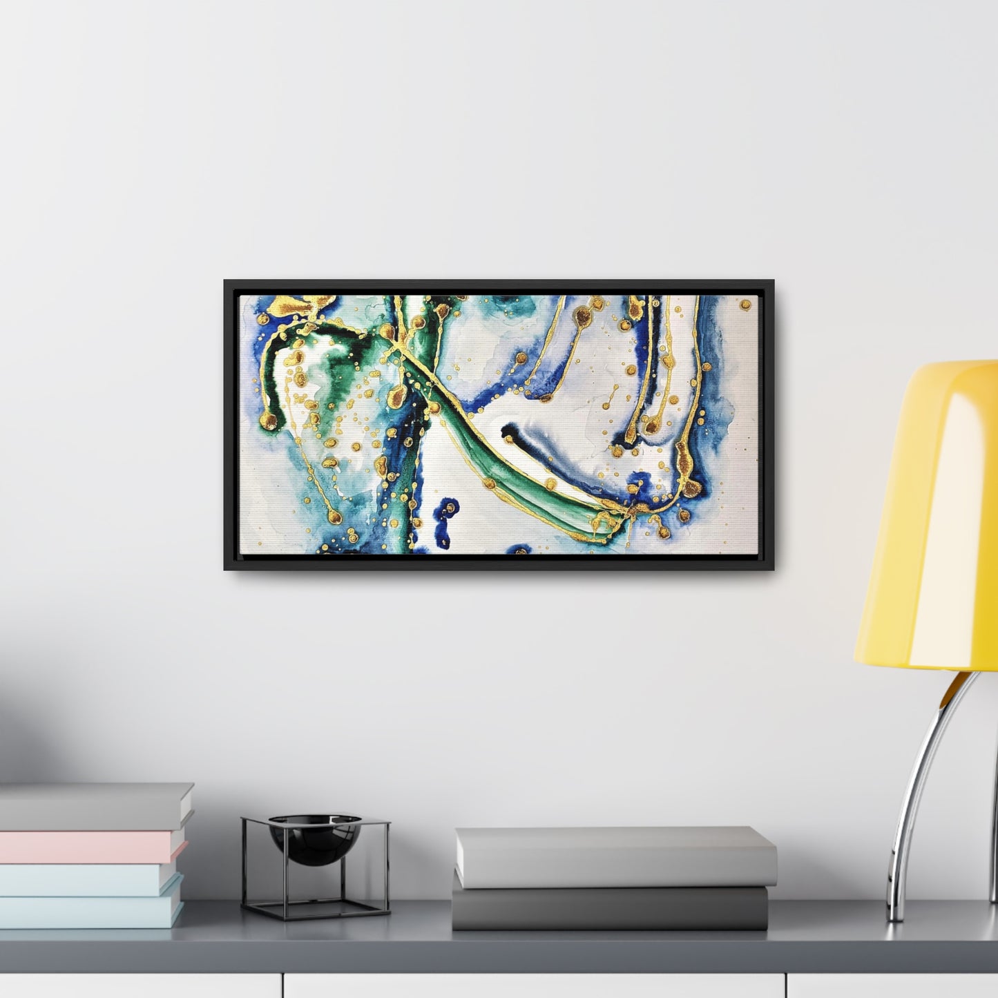 Blue Willow Gallery Canvas Wraps, Horizontal Frame