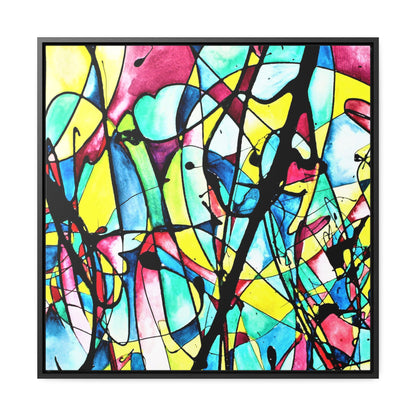 Alien Lady Gallery Canvas Wraps, Square Frame 24″ x 24″ Premium Gallery Wraps (1.25″)