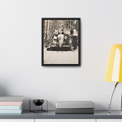 After The Black Hills 1939 Gallery Canvas Wraps Vertical Frame 11″ x 14″ Premium Gallery Wraps (1.25″) Black