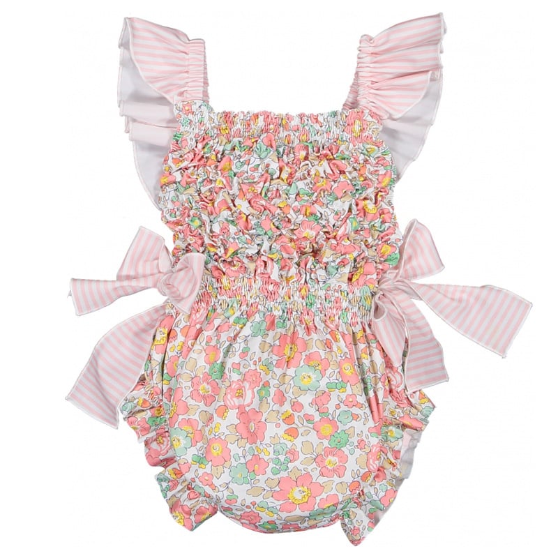 Charming Toddler Swimsuit - Pink Ruffle One-Piece Swimsuit 100CM - baby swimsuit