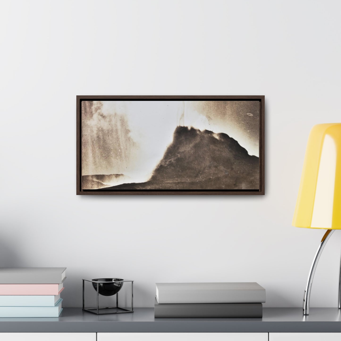 White Dome Geyser Yellowstone Gallery Canvas Wraps, Horizontal Frame