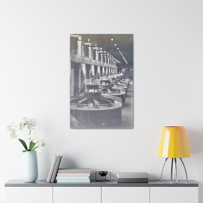 Boulder Dam Powerhouse Canvas Gallery Wraps 24″ x 36″ 1.25"