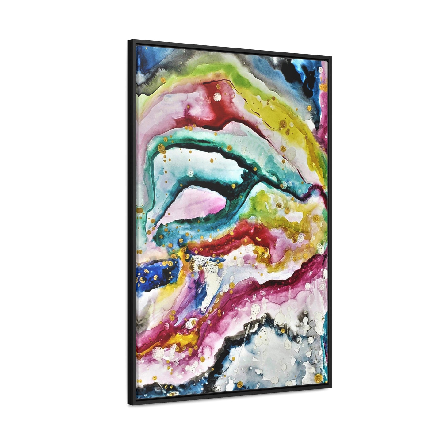 Cosmic Face Gallery Canvas Wraps, Vertical Frame