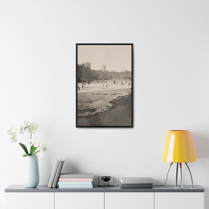 Central Park Gallery Canvas Wraps, Vertical Frame 20″ x 30″ 1.25" Black