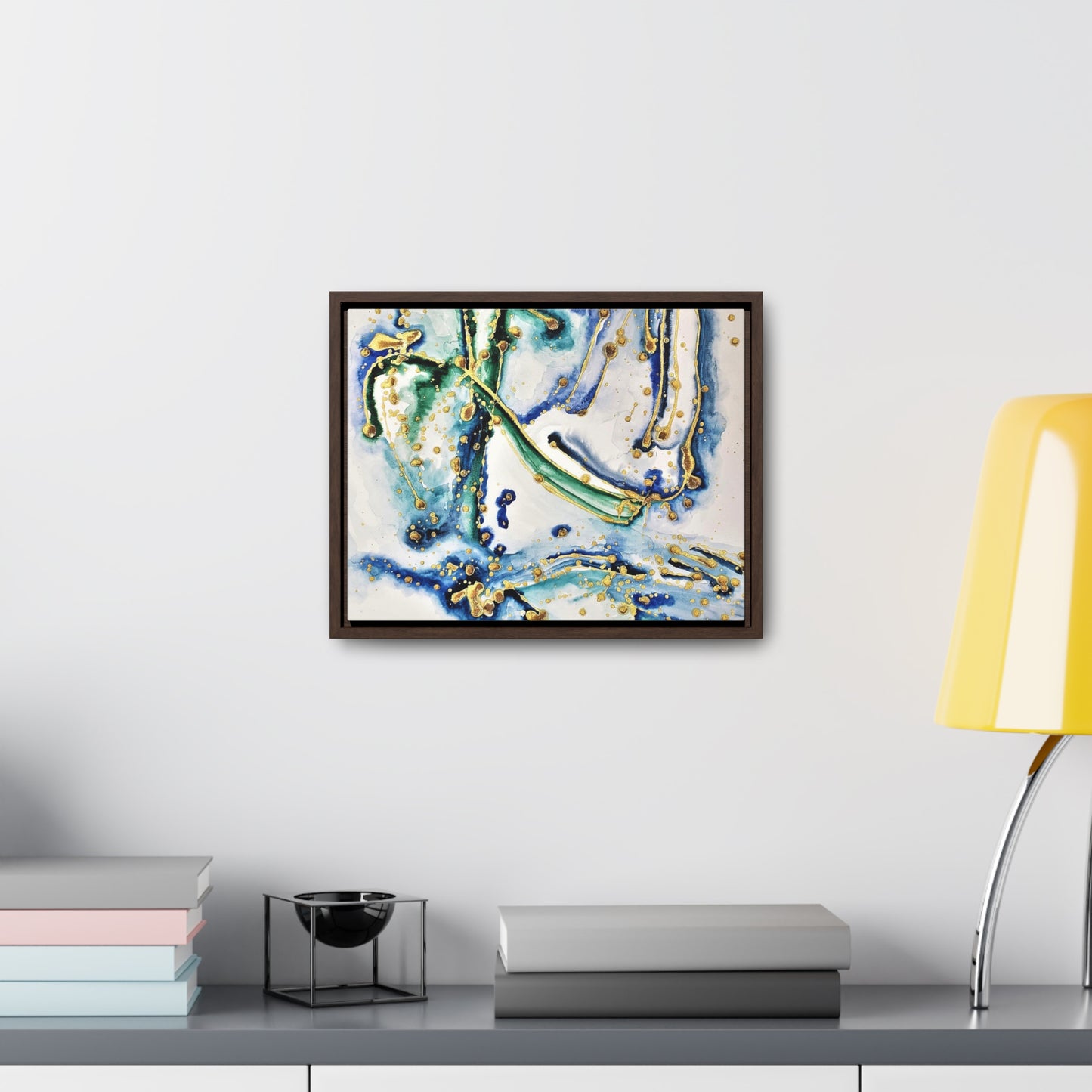 Blue Willow Gallery Canvas Wraps, Horizontal Frame