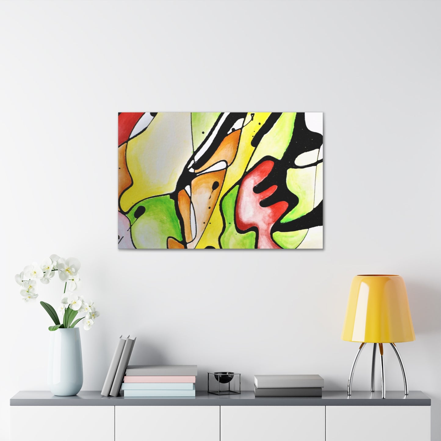 Red Mushroom Canvas Gallery Wraps