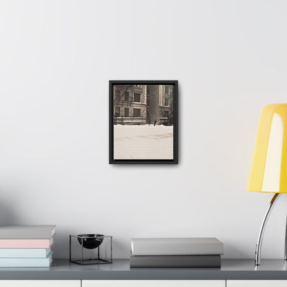 430 W 119th St New York Gallery Canvas Wraps Vertical Frame 8″ x 10″ Premium Gallery Wraps (1.25″) Black white